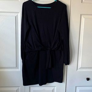 Black long sleeve dress. Size M